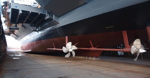 The US Navy is considering changing the delivery plan for aircraft carrier 
        
         (CVN 79).