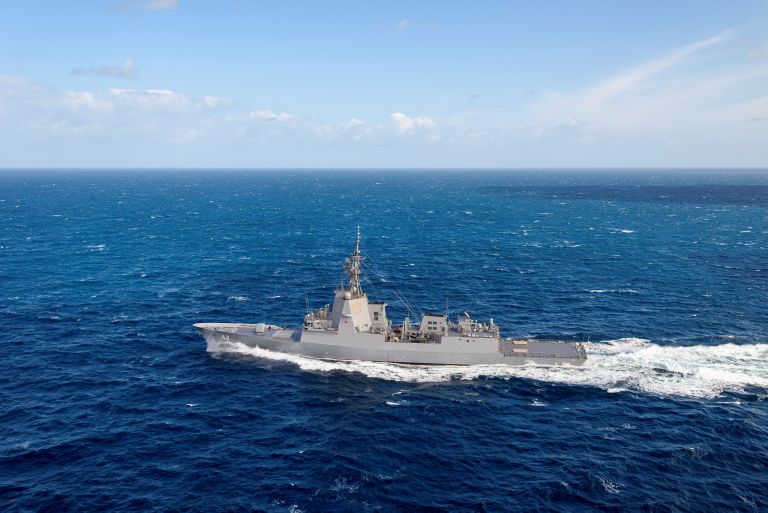 Sydney
        , the third and final Hobart-class AWD on order for the RAN is set to be handed over to the service in February 2020 after recently completing sea trials.
       (Commonwealth of Australia)