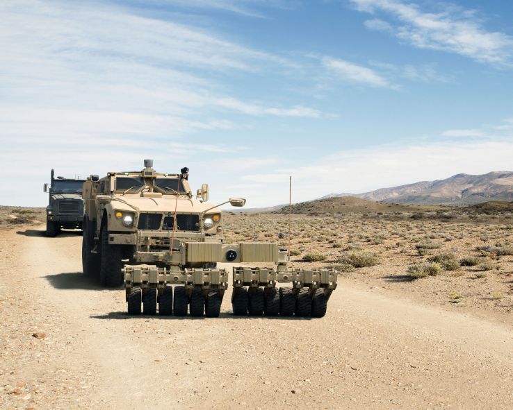 A M-ATV featuring TerraMax technology. (Oshkosh Defense)