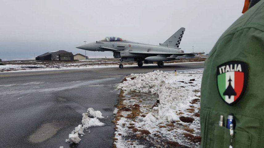 Italian Eurofighters have been deployed on NATO air policing missions. Senior government and industry leaders from Italy and elsewhere made the call at the Berlin Security Conference for Europe to take more responsibility for its own defence while maintaining support for the NATO alliance. (NATO)