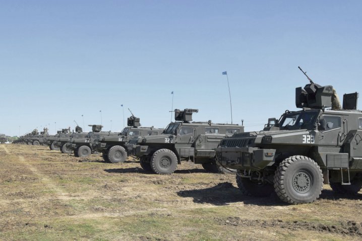 Kazakhstan has taken delivery of another batch of Arlan MRAP vehicles, seen here in 2018. (KPE)