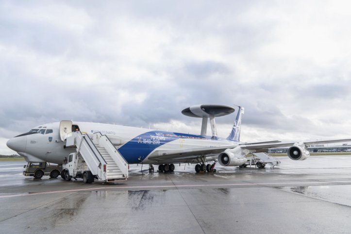 NATO signed a USD1 billion contract with Boeing on 27 November to upgrade the alliance’s E-3 AWACS aircraft. (NATO)