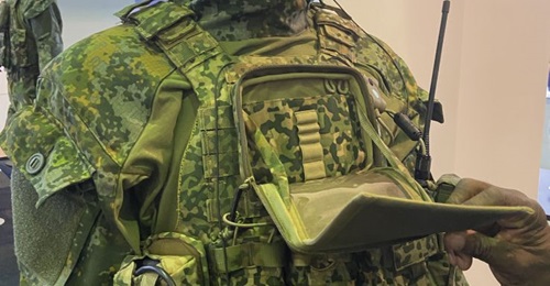 The Netherlands MoD in November displayed the latest configurations of VOSS as well as NFP camouflage patterns for the army's next-generation uniforms.