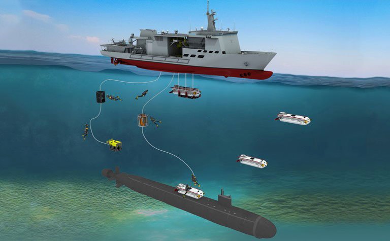 An artist’s impression of the RoKN’s future ASR-II vessel (DSME)