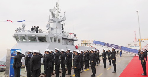 KD 
        
         at its commissioning ceremony on 6 January 2020 in Qidong, China.