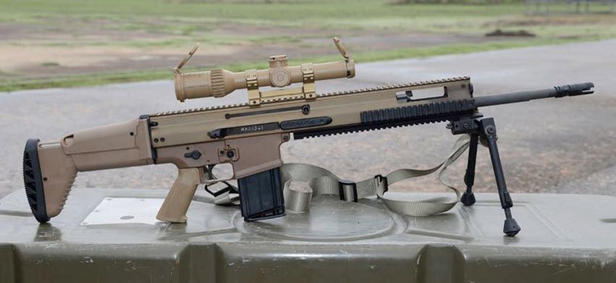 The French Army has selected the FN SCAR H PR for the FPSA programme. (Ministère des Armées)