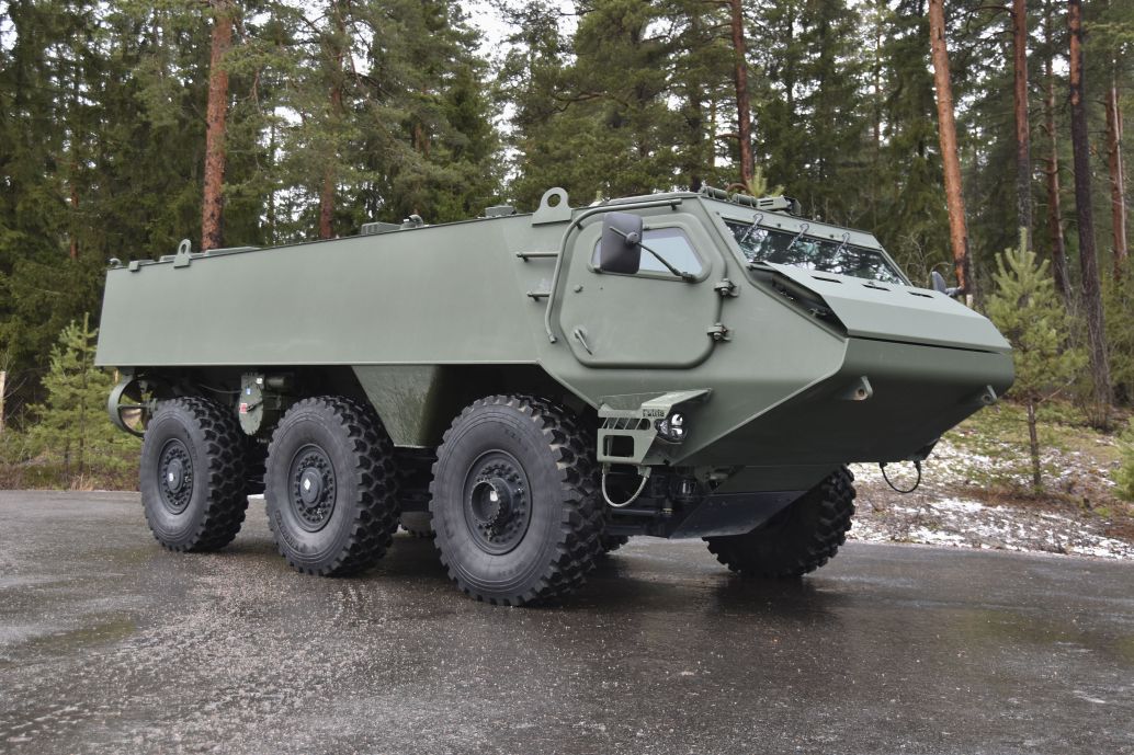 Finland and Latvia have selected a Patria 6×6 platform for their joint vehicle development programme. (Patria)