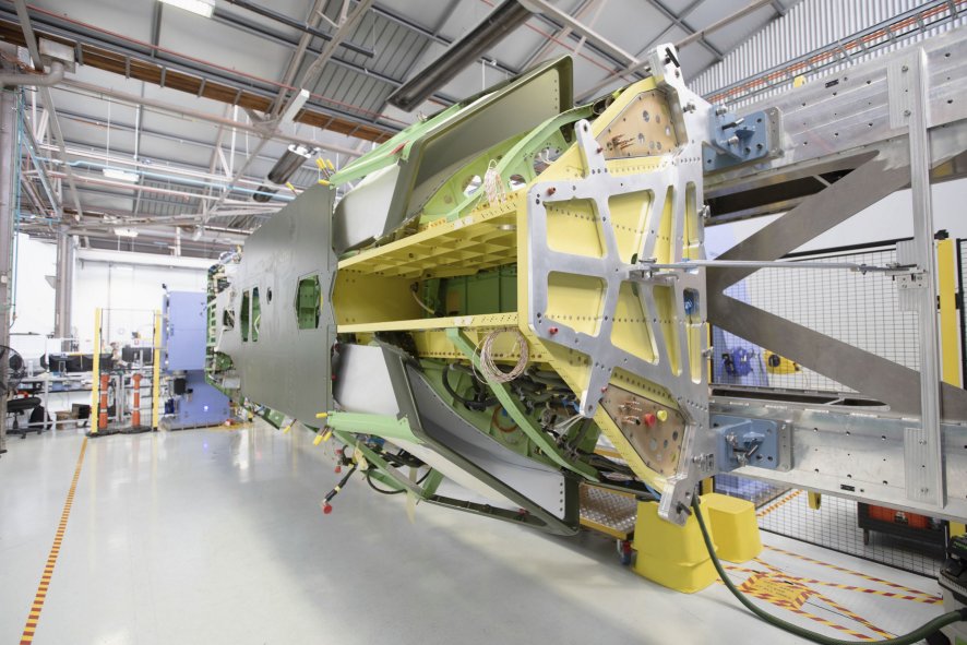 Boeing Australia announced on 9 February that it had completed the major fuselage structural assembly for its first Loyal Wingman aircraft, part of the Royal Australian Air Force’s Loyal Wingman – Advanced Development Program. (Boeing)