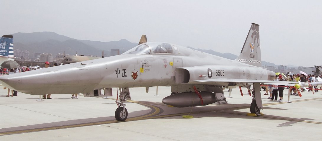 The United States has contracted Northrop Grumman to build new-build spare parts to support Taiwan’s fleet of F-5 combat aircraft. (Jane’s/James Hardy)