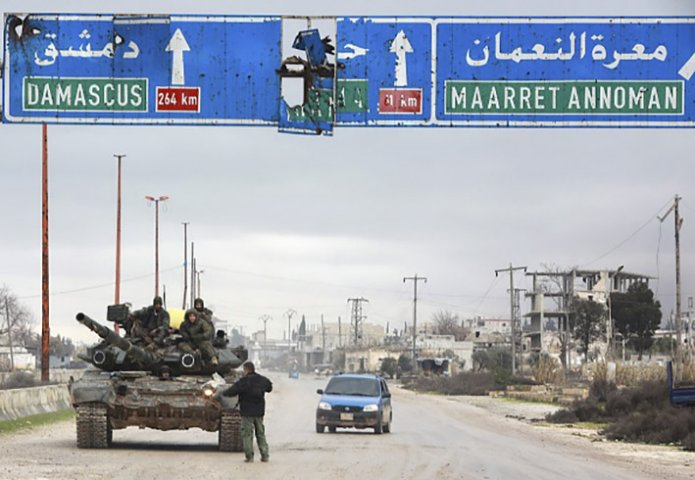 Syrian Arab Army recaptures strategic M5 highway from jihadist and allied rebels (Getty Images)