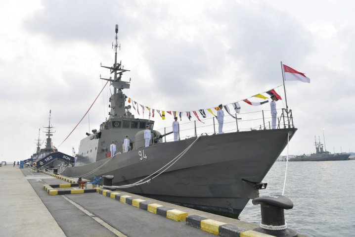 Singapore’s Fearless-class patrol vessels at their decommissioning ceremony in August 2019. It is possible that a number of these retired vessels may be refurbished, and handed over to the revamped Maritime Security Task Force.  (Ministry of Defence, Singapore)