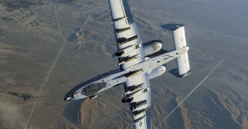 A US Air Force A-10 Thunderbolt II rolls into the attack at the supposed height of the war in Afghanistan more than a decade ago. Figures released by AFCENT over recent months show record-breaking numbers of missions are being flown where weapons are r...