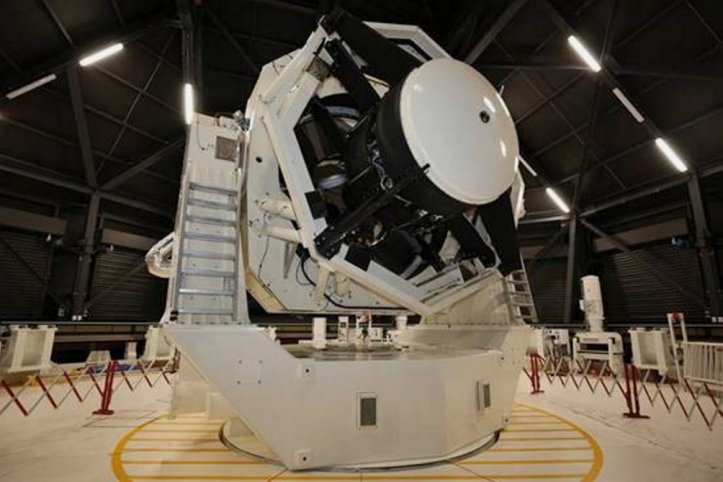 The Space Surveillance Telescope is seen here at the joint Australian-US space facility at Exmouth on Western Australia’s Coral Coast. (Commonwealth of Australia 2020)