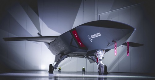 Boeing Australia has rolled out the first Loyal Wingman aircraft for the Royal Australian Air Force. The unmanned aircraft features a swappable nose section that enables it to be rapidly reconfigured for different mission requirements.