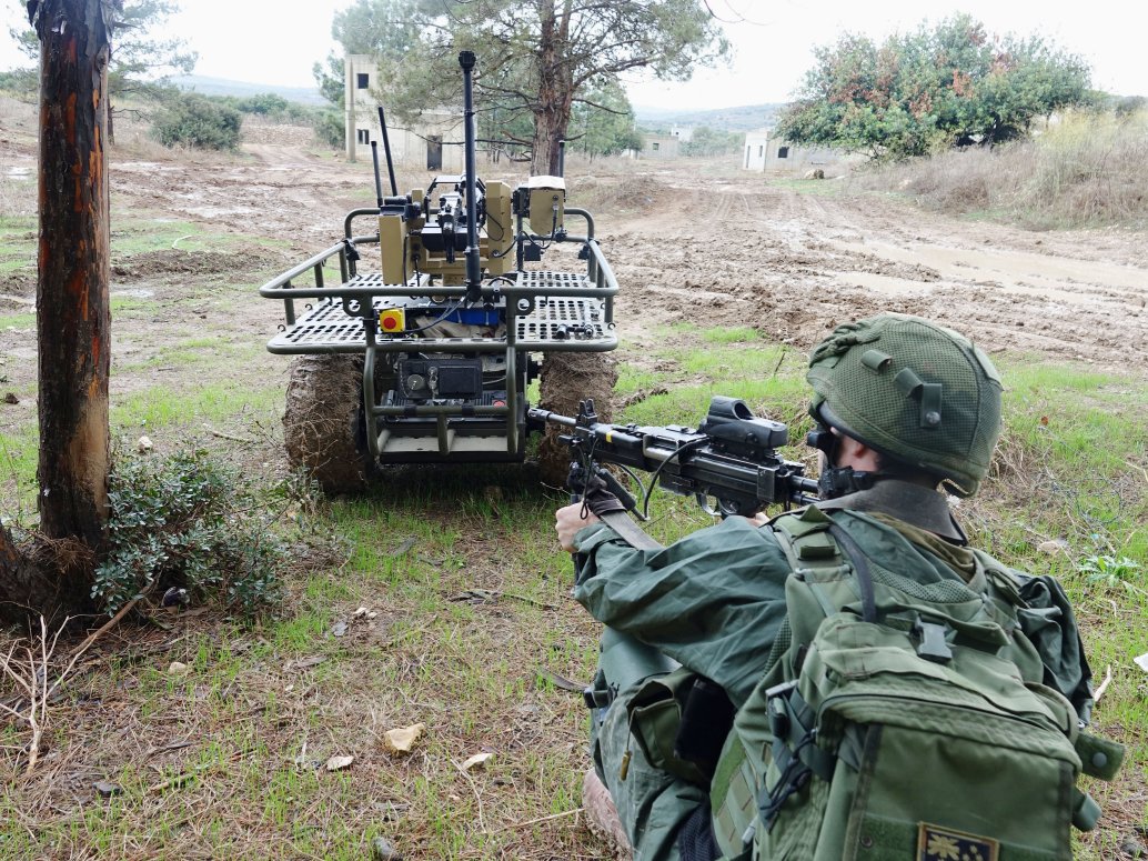 The IDF exercises with a Torch-Powered Probot to identify concepts of operation, tactics, techniques, and procedures associated with unmanned ground vehicle operations. 