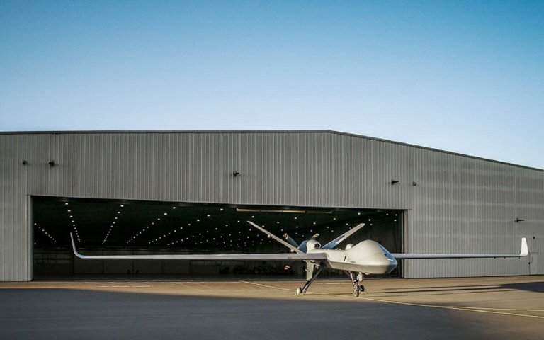 The first production-representative example of the MQ-9B SkyGuardian medium-altitude long-endurance UAV. GA-ASI has already developed at least 200 flight-certified metal and non-metal additive manufactured parts for the type.