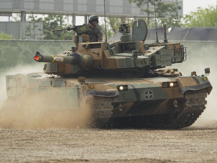 South Korea is rolling out plans to increase local production of components on key platforms such as Hyundai Rotem’s K2 main battle tank (Janes/Kelvin Wong)