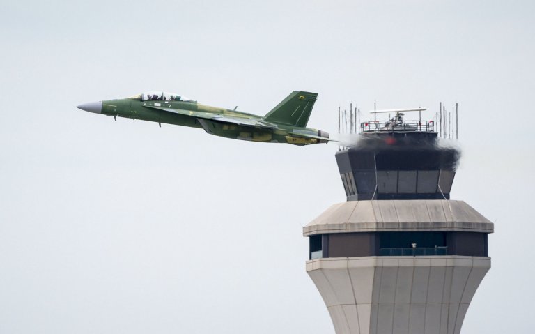 Boeing announced delivery of the first two Super Hornet Block 3 test aircraft to the US Navy on 17 June. (Boeing)