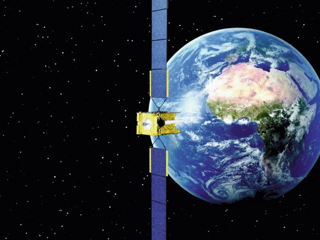 The winner of the UK’s Skynet satcom system Service Delivery Wrap contract will assume responsibility for managing the Skynet 5 satellites and the ground communications network. (Airbus Defence & Space)