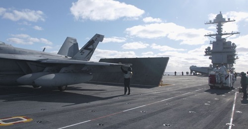 The US Navy still supports the Electromagnetic Aircraft Launch System (EMALS) aboard aircraft carrier USS Gerald R Ford despite recent operational issues during testing.