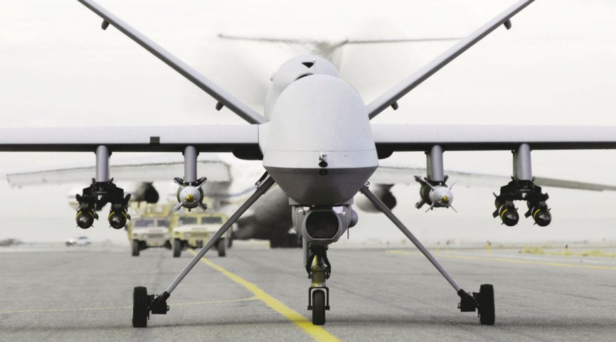 A US Air Force Reaper UAV seen carrying Hellfire air-to-surface missiles. Lockheed Martin is to be contracted to deliver 44,000 Hellfire and JAGM missiles to US and international customers over a four-year period. (US Air Force)