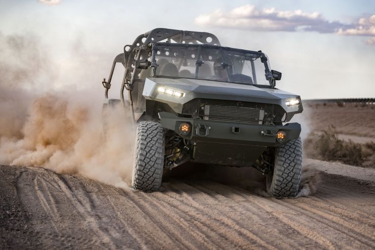 GM Defense has won the contract to build the US Army’s new Infantry Squad Vehicle. Its bid was based on the Chevrolet Colorado ZR2 midsize truck architecture. (GM Defense)