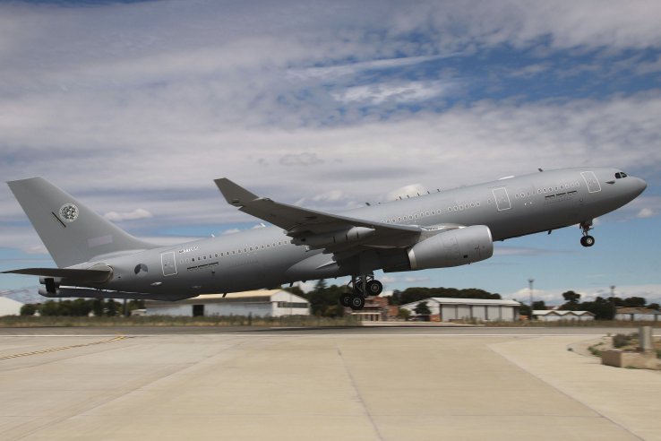 The first of eight A330 MRTT aircraft that NATO members Belgium, the Czech Republic, Germany, Luxembourg, the Netherlands, and Norway are to operate as a joint fleet under the MMF initiative was formally delivered on 29 June. (Airbus)