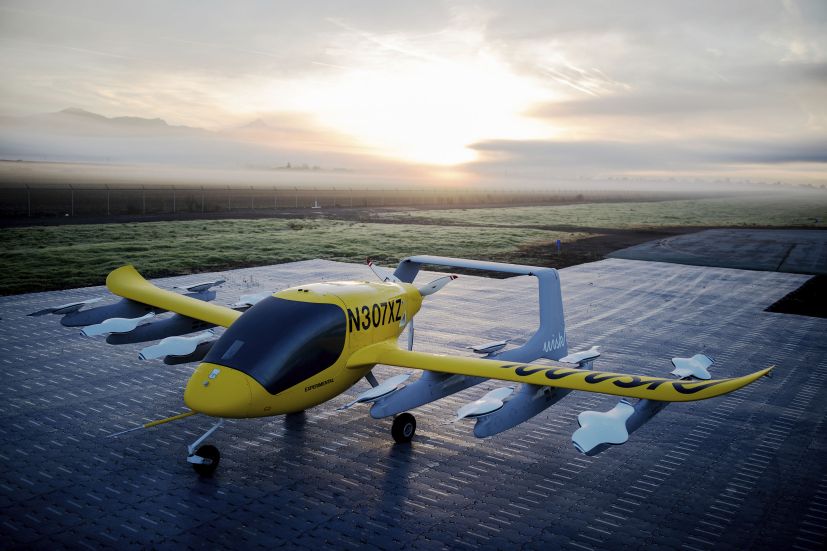 Wisk’s Cora 12-rotor eVTOL aircraft. The company decided not to bid for the USAF’s Agility Prime programme to focus on bringing air taxi capability to New Zealand and later the United States. (Cora)