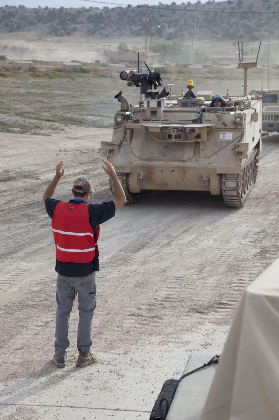 The US Army has been conducting a Robotic Combat Vehicle (RCV) soldier operational experiment at Fort Carson, Colorado, over the past few weeks. (US Army )