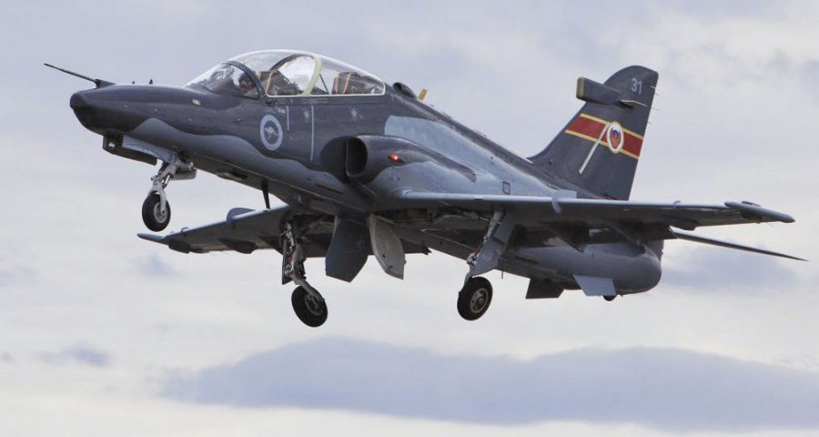 A RAAF Hawk Mk127 LIFT aircraft. (BAE Systems)