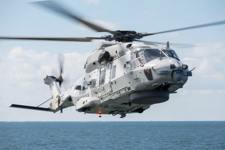 The RNLAF has resumed flights with its NH90 helicopters after they were grounded following the crash of one into the Caribbean Sea on 19 July. (Dutch MoD)