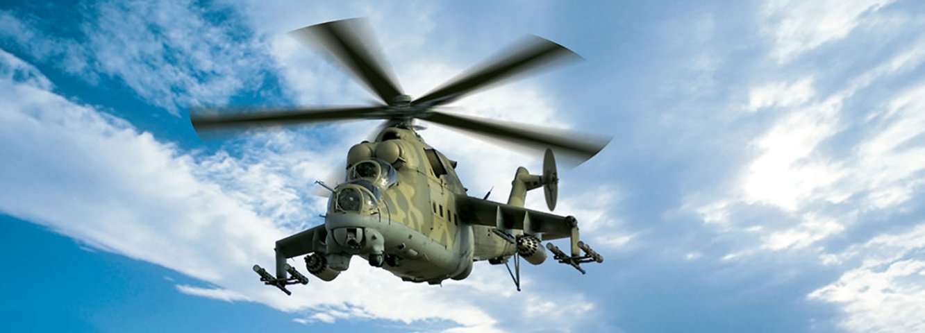 An Mi-24 modified to carry Bar’er-V missiles. (State Kyiv Design Bureau )