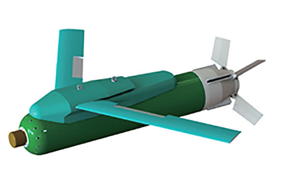 A computer-generated image showing the gliding ‘blackout’ bomb South Korea is aiming to develop for use by the RoKAF. (Poongsan Corporation )