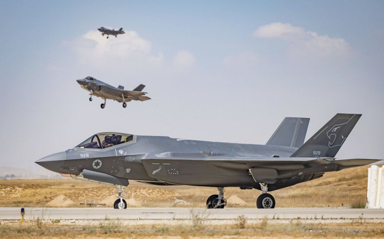 The IAF’s F-35Is have flown numerous combat missions since the first was announced in May 2018. (Israeli Air Force)