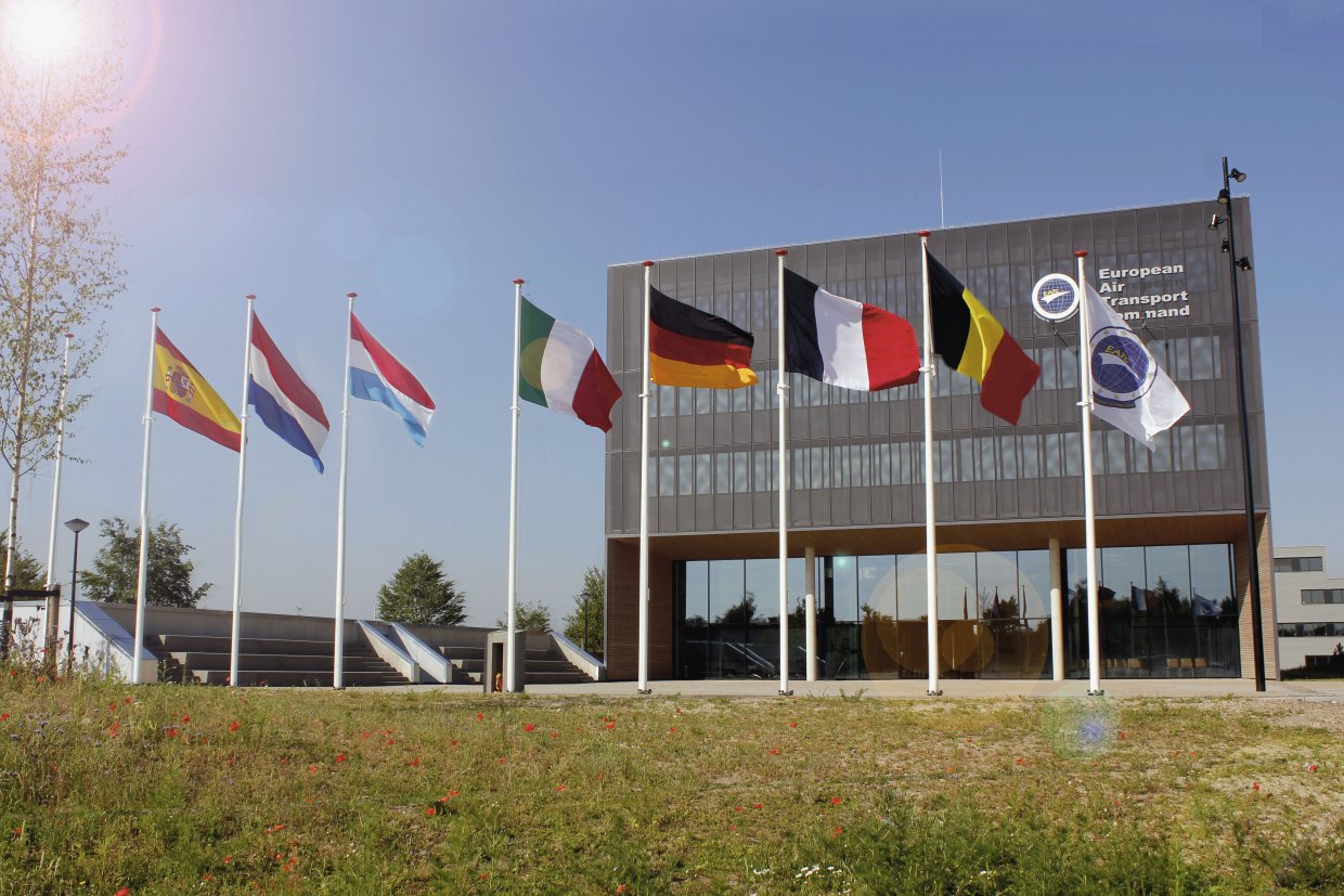 The European Air Transport Command is headquartered at Eindhoven Air Base in the Netherlands. (EATC)