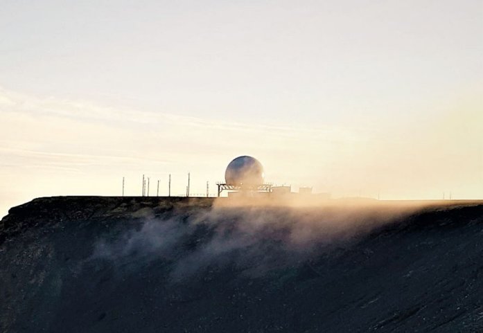 Iceland Air Defence System’s AN/FPS-117 long-range air surveillance radars are to receive an upgrade managed by the NSPA. (NSPA)