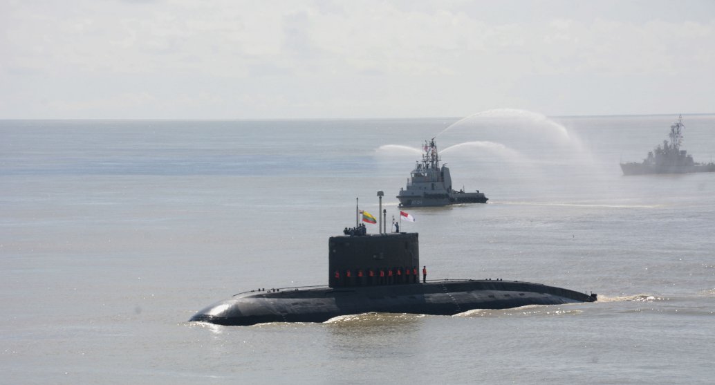 
        UMS 
        Minye Theinkhathu
         pictured during the Myanmar Navy’s Fleet Exercise 2020 (Exercise ‘Bandoola’).
       (CinC Defence Services (Myanmar Navy))