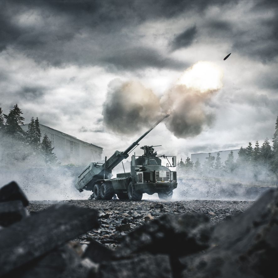 BAE Systems is offering up its Archer mobile howitzer for a new US Army competition. (BAE Systems )