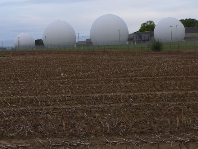 Kester, Belgium, is the location of one of four NATO satellite ground stations being refurbished. (Brooks Tigner)