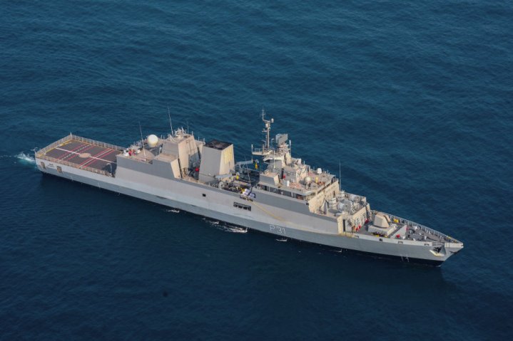 
        On 22 October the Indian Navy commissioned INS 
        Kavaratti
        , the fourth and final Kamorta-class corvette on order for the service, in a ceremony held at the Naval Dockyard, in Visakhapatnam. This image shows the corvette during sea trials
       (Indian Navy)