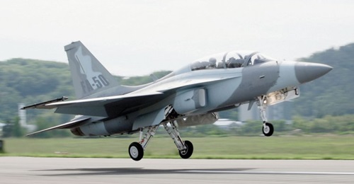 The South Korean FA-50 has fallen foul of a UK arms embargo on Argentina, with its manufacturer informing the South American nation that the aircraft's British made parts mean it cannot be sold as requested.