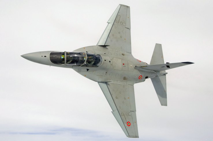 Phase IV training at the IFTS is conducted on the Leonardo M-346. (Leonardo)