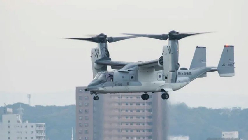 US NAVAIR announced on 12 November that the JGSDF has begun operating its MV-22B tiltrotor aircraft from Camp Kisarazu in Chiba Prefecture.  (JGSDF)