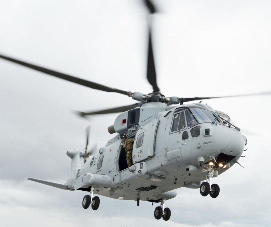 Europe will have several medium-lift helicopter types that will be due for replacement from the mid-2030s, including the Leonardo Merlin. Five nations have launched the NGRC project to satisfy this anticipated requirement. (Janes/Patrick Allen)