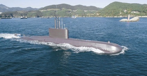 is one of the three Chang Bogo-class submarines already upgraded by DSME. The company secured a contract in December to upgrade three more of these boats.