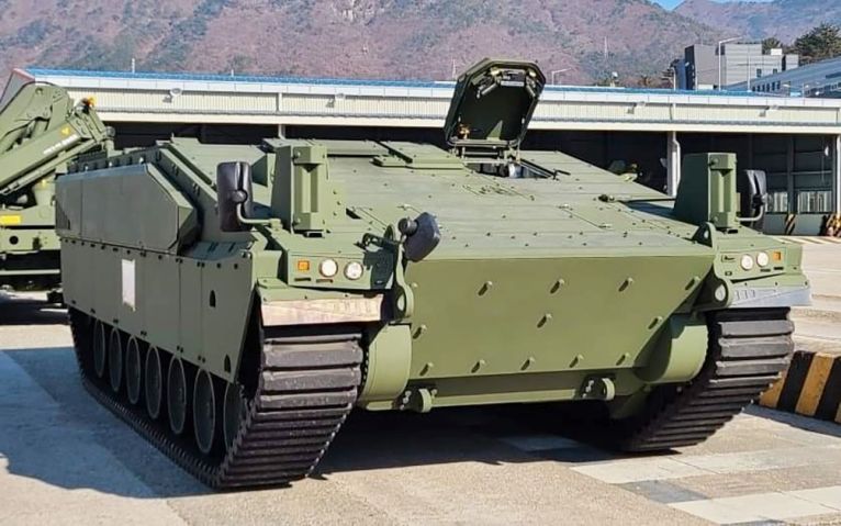 South Korea’s Hanwha Defense despatched a third Redback IFV prototype to Australia on 18 December to undergo a series of tests and evaluations with the Australian Army as part of the service’s Land 300 Phase 3 procurement programme. (Hanwha Defense)