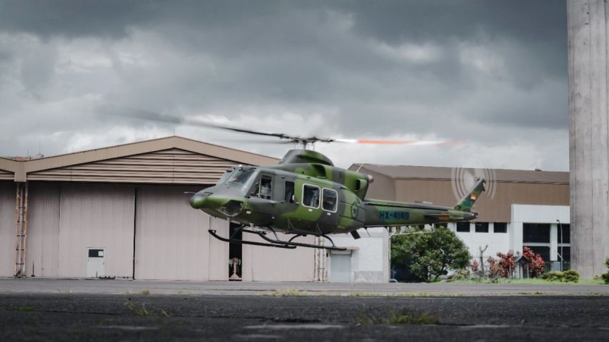 PDTI announced on 30 December 2020 that it delivered the first of nine Bell 412EPI multirole helicopters ordered for the Indonesian Army in December 2018. (PTDI)