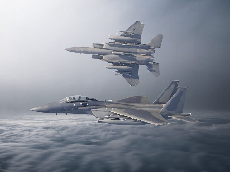 Boeing has confirmed plans to position its F-15EX combat aircraft (pictured) for the Indian Air Force and to develop within the country a new aerospace ‘repair, development and sustainment’ hub. (Boeing)