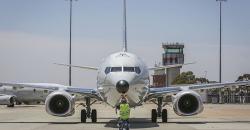 Australia's 12th P-8A Poseidon aircraft is seen here shortly after arriving at RAAF Base Edinburgh on 12 December 2019. On 31 March the Pentagon announced that it awarded a contract modification to Boeing for the production of two more P-8As for the RA...