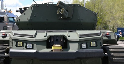 In May the US Army received its fourth RCV-M prototype.